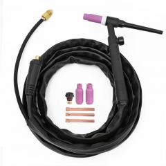 HITBOX TIG Welding Torch WP17V 13ft 4M Welder Torch 140A 150-Amp Air Cooled SR-17V TIG Welder Gun with Europe Plug for Lift TIG