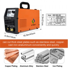 HITBOX Mosfet Cutter HBC55 Gas Cutting Machine 220V Mosfet Technology Potable Size Carbon Steel Cutting Tools