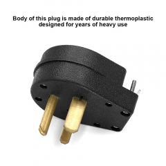 50A Power Plug NEMA 6-50P 50Amps 250V Power Plug Heavy-duty Universal NEMA power plug.