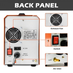 HITBOX Semi-automatic Aluminum Welding Machine Mig Welder MIG250DP 220V Pulse Mig 3 In 1 Inverter Weld Technology