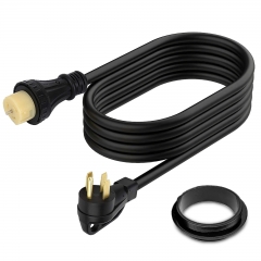 14-50P black generator extension cord 30FT